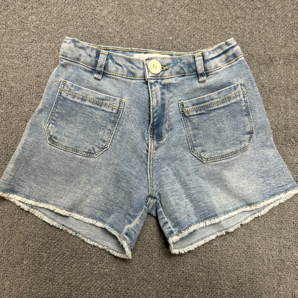 Kid’s Girl’s Zara Light Blue Jean Shorts
